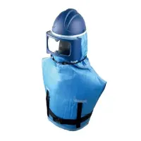 Supplied Air Hood and Helmet for Airblasting